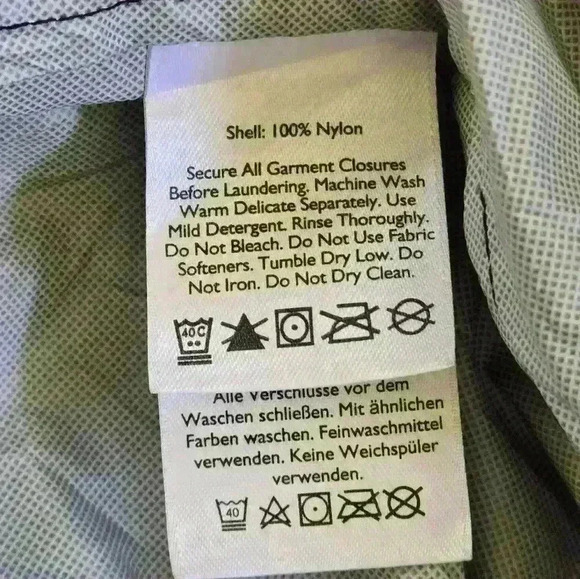 EDDIE  BAUER mens Medium Black, light spring/fall Nylon jacket - Picture 11 of 15